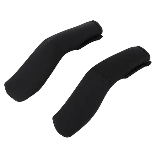 Vista 6 de Paquete de 2 fundas protectoras para manijas de cochecito, funda protectora para reposabrazos con cremallera extraíble, ajuste universal, funda