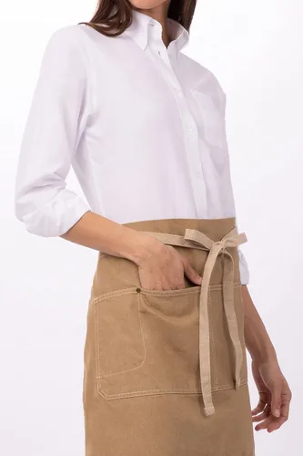 Vista 5 de Chef Works Delantal unisex Austin Half Bistro