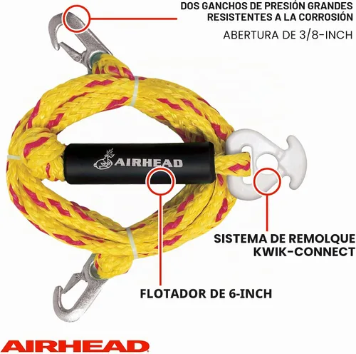 Vista 3 de AIRHEAD Arnés de remolque resistente