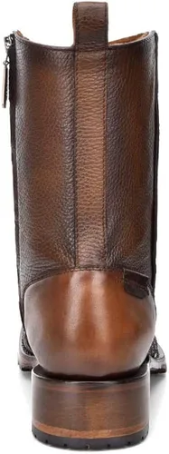 Vista 5 de Bota Cuadra para hombre en piel bovino con cremallera