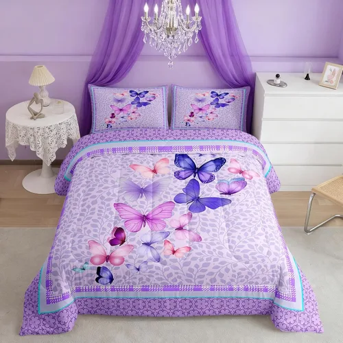 Vista 35 de Lindo Juego de Edredón de Elefante Juego de Ropa de Cama de Animales de Dibujos Animados para Niños Niñas Mujeres Adultos Edredón de Hojas