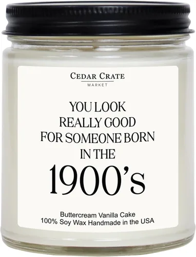Vista 13 de Cedar Crate Market -Regalos de cumpleaños número 16 para niñas, vela de cumpleaños dulce de 16 años, aroma a pastel de vainilla y crema de Dulce 16