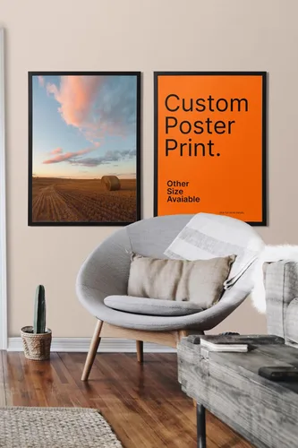 Vista 6 de Diseña tus propios pósters personalizados/Sube tu imagen o foto/Pósteres personalizados e impresiones fotográficas, arte de pared, decoración
