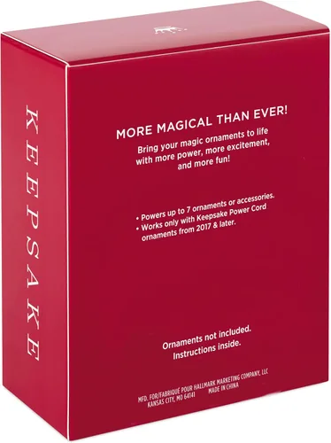 Vista 4 de Cable de alimentación de Hallmark Keepsake (Solo para cuentacuentos y ornamentos Magic Keepsake más nuevos)