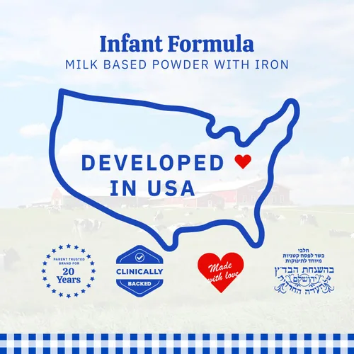 Vista 8 de Baby's Only Baby Formula - Fórmula infantil de nutrición completa, polvo a base de leche con hierro, vitamina E, vitamina D, fórmula infantil fácil