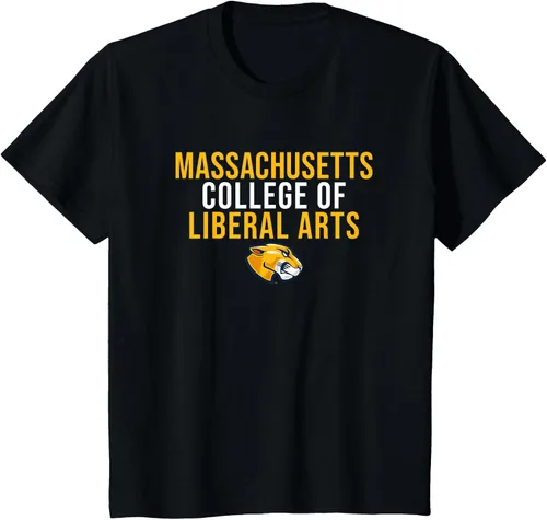 Vista 16 de Mass Liberal Arts MCLA Trailblazers - Camiseta apilada, Negro