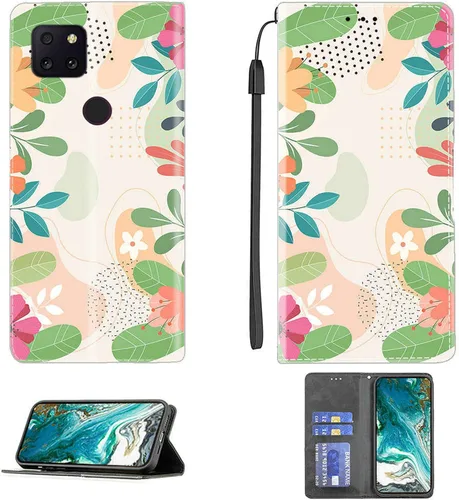 Vista 450 de jioeuinly ATT Motivate 2 - Funda compatible con ATT Motivate 2, funda con soporte abatible y cierre magnético DJS
