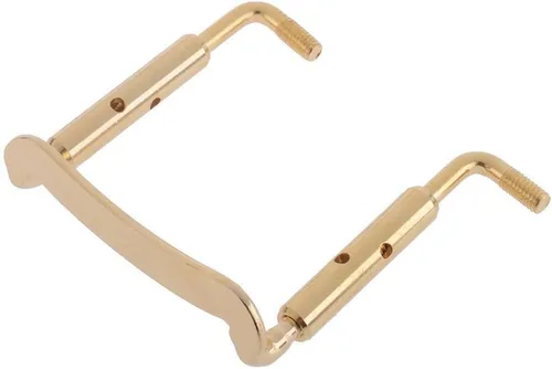 Vista 3 de Chinrest Violín Mentonera Clamp, Dorado