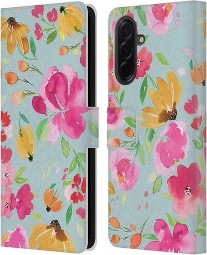 Vista 71 de Head Case Designs Officially Licensed Ninola Butterfly Nature Spring Floral Leather Wallet Case Compatible with Samsung Galaxy A07 4G