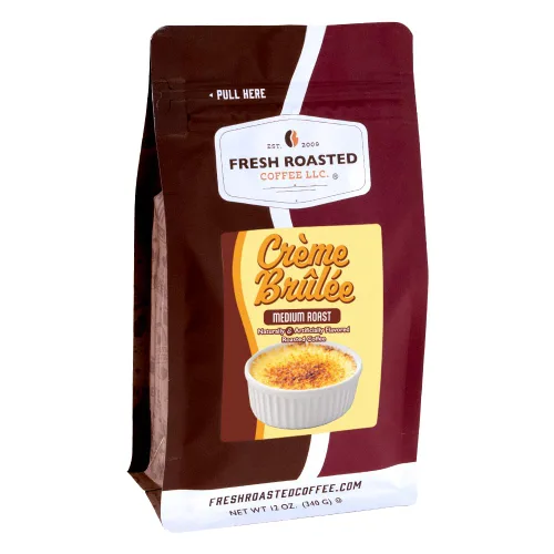 Vista 31 de Fresh Roasted Coffee, Amaretto - Café saborizado, 12 onzas, tostado medio, Kosher, grano entero