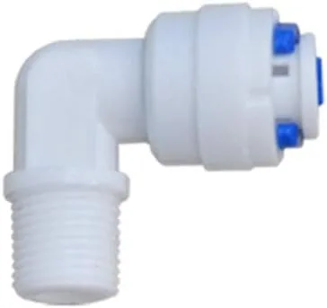 Vista 4 de Tubo de 1/4 de pulgada de filtro de agua Válvula de bola flotante Nivel de líquido ajustable para ósmosis inversa de agua RO Sistema de ósmosis
