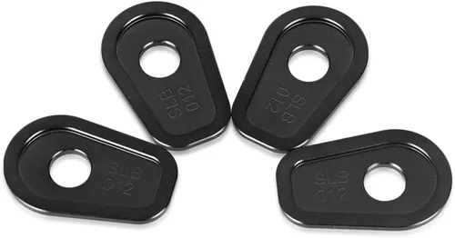 Vista 6 de 4 unids negro motocicleta adaptador de señal de giro espaciadores para Z900 Z650 Z400 Z800 Vulcan 650 S Ninja400 ZX6R V.ersys650, Libre (Free)