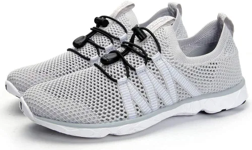Vista 10 de SUOKENI Zapatos sin cordones de secado rápido para playa o deportes acuáticos