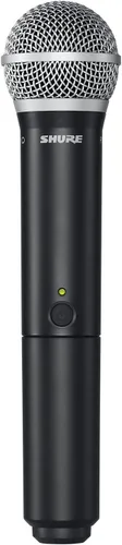 Vista 4 de Sistema de micrófono inalámbrico Shure BLX24/PG58 - Vida de batería de 14 horas, rango de 300 pies, UHF Incluye micrófono vocal de mano PG58
