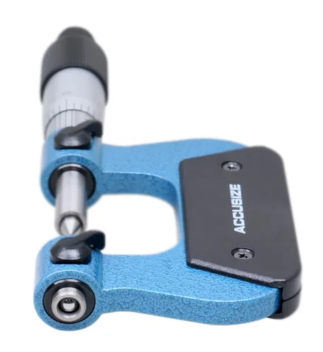 Vista 14 de Accusize Industrial Tools 0-1'' por 0.001'' micrómetro de rosca de tornillo con 5 yunque en caja ajustada, S916-C750