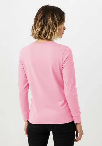 Vista 3 de Sexy Basics Camiseta atlética elástica de algodón para mujer Camisetas de manga larga Varios paquetes