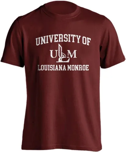Vista 15 de Sport Your Gear NCAA Camiseta de manga corta retro con licencia oficial de aspecto desgastado para el día del juego, camiseta de espíritu deportivo
