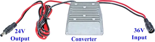Vista 2 de Convertidor de potencia de 36 V 48 V (rango de 32 V ~ 55 V) CC a 24 V CC