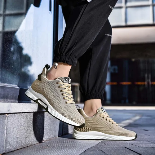 Vista 5 de CERYTHRINA Zapatillas de deporte para hombre Zapatos deportivos invisibles de altura que aumentan 2.36 pulgadas más altos zapatos de ascensor