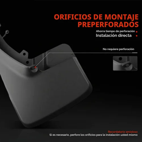 Vista 5 de A-Premium 4 piezas de guardabarros compatibles con vehículos Dodge, Ram - Ram 1500 2009-2010 2500 3500 2010, 1500 2500 3500 2011-2016