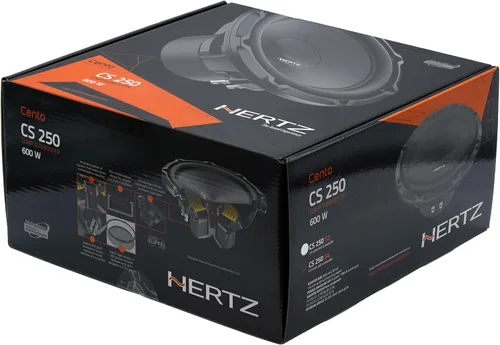 Vista 10 de HERTZ Cento Series CS-250-S2 Subwoofer SVC RMS 2-Ohm de 10" (250mm) 300 vatios