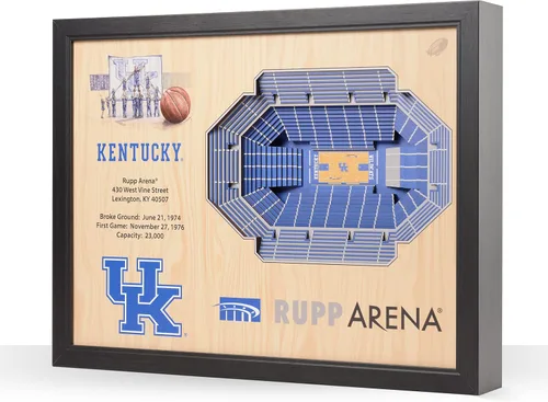 Vista 21 de YouTheFan NCAA Arte de Pared StadiumView de 25 Capas