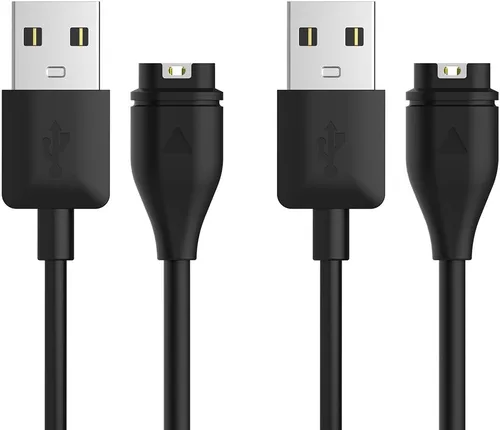 Vista 8 de TUSITA Cable de carga/datos de enchufe USB-C compatible con Garmin Watch, 1M, paquete de 2