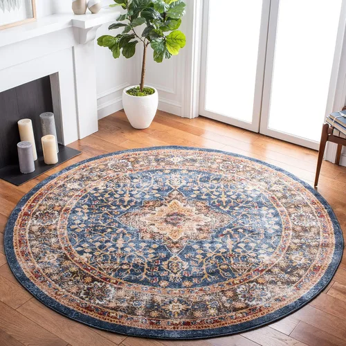 Vista 14 de SAFAVIEH Bijar Collection - Alfombra decorativa de 2 pies 3 pulgadas x 4 pies, marfil y óxido, diseño oriental envejecido, no desprende pelusa