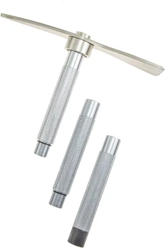 Vista 2 de SE Selección magnética plegable para minería de oro, cabeza de acero inoxidable, 18.75 pulgadas