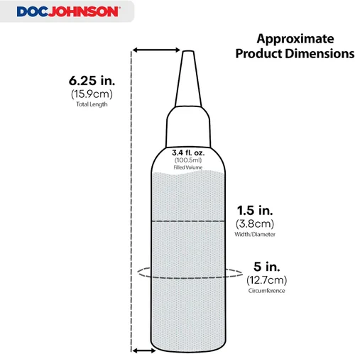 Vista 5 de Doc Johnson Main Squeeze - Lubricante a base de agua - Boquilla de percisión para aplicación específica, compatible con condones de látex, contiene
