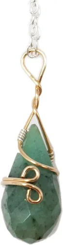 Vista 12 de Collares de encanto de cristal con piedra de nacimiento para mujer de Designs by Nature Gems