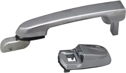 Vista 4 de Para Hyundai Accent 2006-2011 Manija de puerta exterior trasera, lado del conductor cromado Trim: GLS