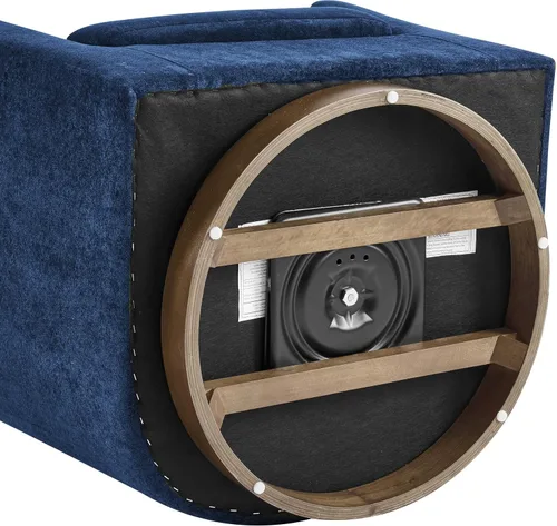 Vista 12 de Christopher Knight Home Coles Silla giratoria de terciopelo de 360°, silla giratoria de barril para sala de estar con marco de hierro, silla de club