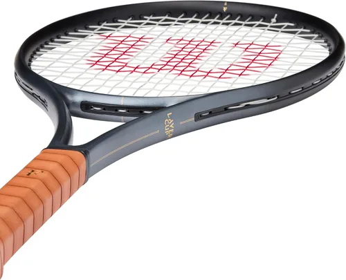 Vista 6 de Wilson RF 01 Laver Cup 2025 - Raquetas de tenis de rendimiento para adultos, ensartadas con Sensation 16 Natural a tensión de rango medio