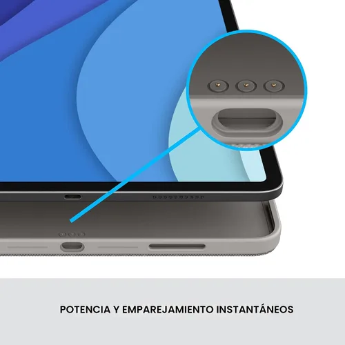 Vista 6 de Logitech Combo Touch - Funda con teclado retroiluminado desmontable para iPad Pro de 11 pulgadas