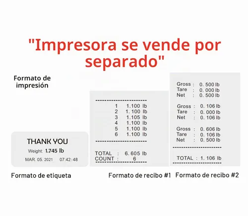 Vista 7 de VisionTechShop TBWS-100 Báscula de banco de acero inoxidable de lavado, Lb/Kg/Oz conmutable, capacidad de 100 libras, legibilidad de 0.02 libras