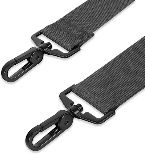 Vista 4 de Taygeer Correa cruzada de repuesto, correa universal para bolsa de hombro, correa desmontable acolchada ajustable con clip de gancho de metal