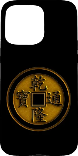 Vista 27 de iPhone 12/12 Pro I Ching Coin Chinese Lucky Charm Fortune Success Money Magic Case