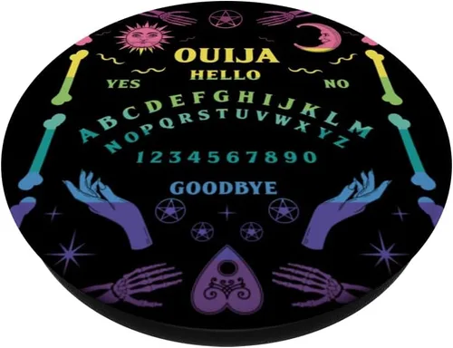 Vista 2 de Ouija Board Gótica Alternativa Estética Streetwear Y2K Alt PopSockets Intercambiables PopGrip