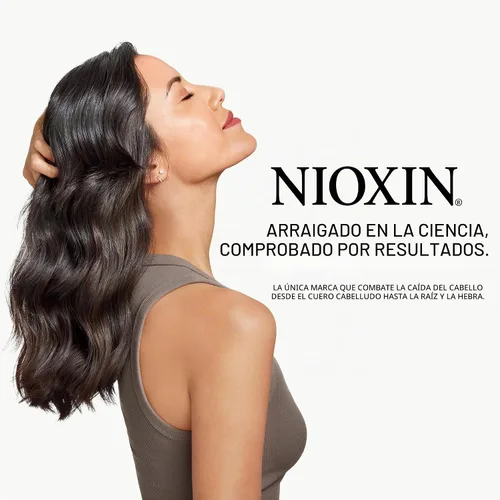 Vista 7 de Nioxin Kit de 2 sistemas de engrosamiento del cuero cabelludo + cabello Para cabello natural con adelgazamiento progresado Limpiar, acondicionar