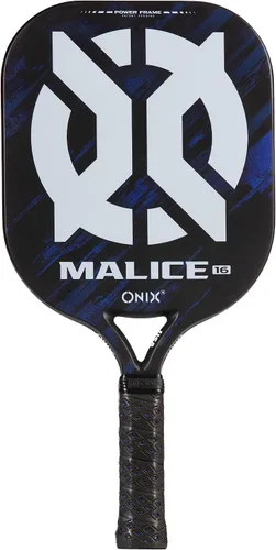 Vista 13 de Onix Malice 16 Open Throat Composite Pickleball Paddle with Carbon Fiber Power Frame Performance Power and Control Patented Thermofused Technology