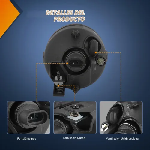 Vista 5 de Nilight - Conjunto de luz antiniebla compatible con Nissan Armada 2005 2006 2007