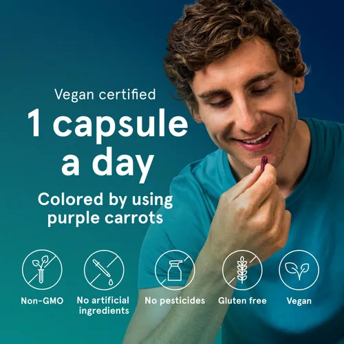 Vista 5 de Puori Complejo vegano multivitamínico y mineral para hombres y mujeres, multivitaminas mezcladas con 13 vitaminas esenciales y 9 minerales