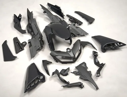Vista 5 de XKH - Kit de carenado de plástico de inyección de ABS sin pintar para motocicleta compatible con MT09 2017 2018 2019 19 piezas/kit completo