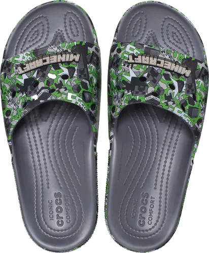 Vista 4 de Crocs Sandalia clásica unisex para adultos Minecraft Slide