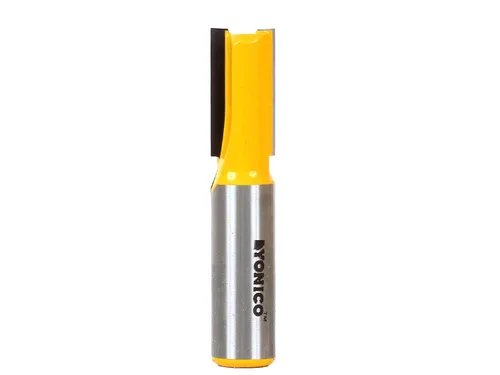 Vista 13 de Yonico Brocas de ruteadora, broca recta de 1 pulgada de diámetro X 1 pulgada de altura, vástago de 1/2 pulgada 14030