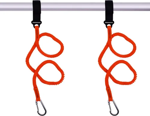 Vista 8 de YYST Correa de paleta naranja Paddle Holder Tool Lanyard - Sin paleta