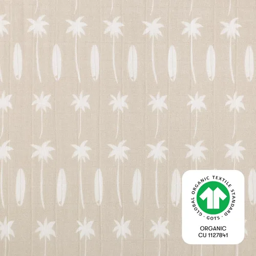 Vista 4 de Babyletto Sábanas de muselina para moisés de bebé para niñas y niños - Certificadas GOTS, funda de algodón orgánico transpirable, ajuste de 360°