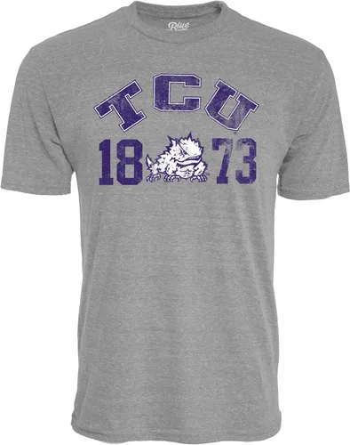 Vista 5 de Blue 84 NCAA - Camiseta para hombre, color gris jaspeado de triple mezcla
