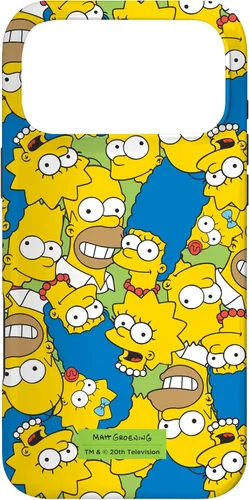 Vista 22 de The Simpsons Homer Marge Bart Lisa Maggie Print - Carcasa para iPhone 17